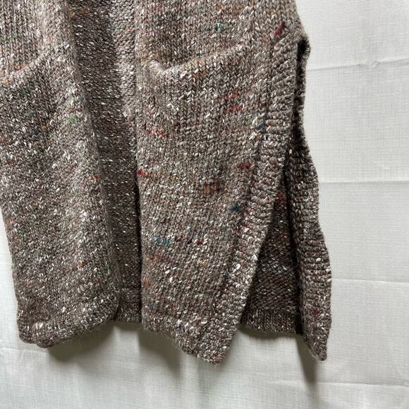 ARITZIA WILFRED Dunkirk Knit Vest Size XXS Wool Alpaca Silk Lagenlook Chunky - Picture 9 of 13